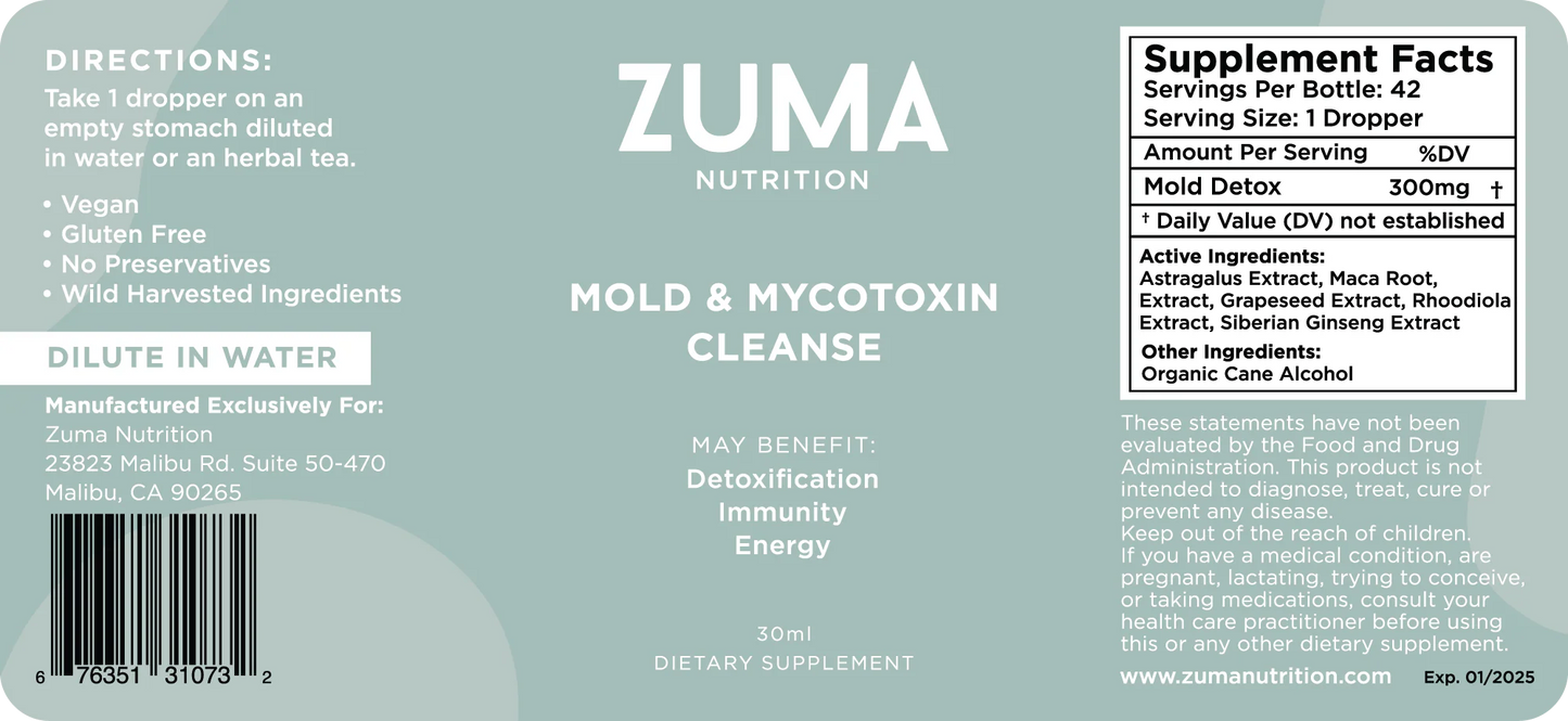 Mold & Mycotoxin Cleanse Tonic