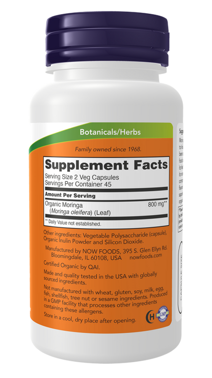 Moringa Leaf Veg Capsules