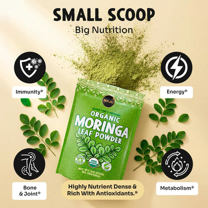 Organic Moringa Powder (1 lb)