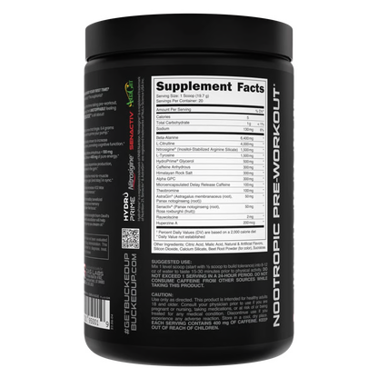 Mother Bucker Pre-Workout