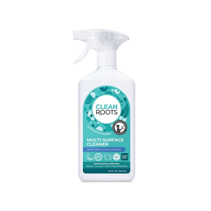 Multi-Surface Cleaner 16.9 Fl. Oz. Spray (Plant-Based All Natural Organic Scent-Free & Hypoallergenic)-All Purpose Cleaner-AlchePharma