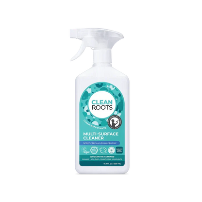 Multi-Surface Cleaner 16.9 Fl. Oz. Spray (Plant-Based All Natural Organic Scent-Free & Hypoallergenic)-All Purpose Cleaner-AlchePharma