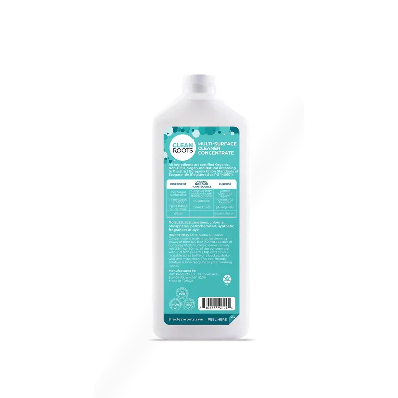 Multi-Surface Cleaner Concentrate 25.3 Fl. Oz. (Plant-Based All Natural Organic Scent-Free & Hypoallergenic)-All Purpose Cleaner-AlchePharma