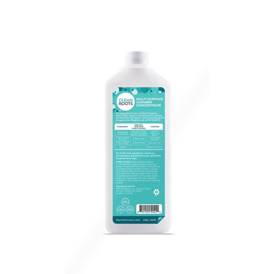 Multi-Surface Cleaner Concentrate 25.3 Fl. Oz. (Plant-Based All Natural Organic Scent-Free & Hypoallergenic)-All Purpose Cleaner-AlchePharma