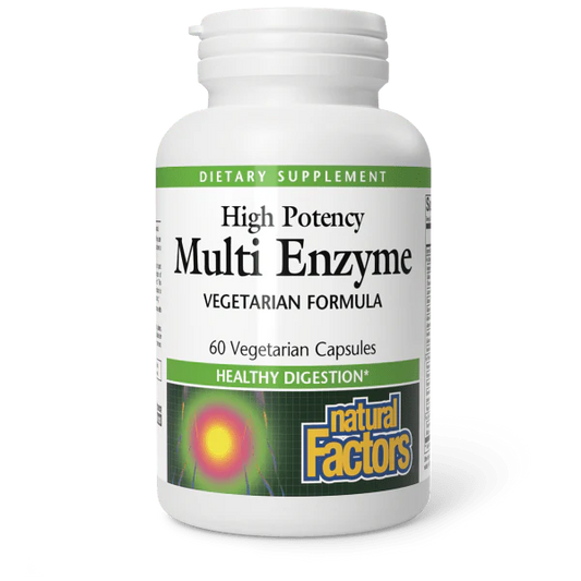 High Potency Multi Enzyme Capsules - Natural Factors