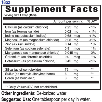 Ionic Liquid Multiple Mineral: Multicoloured / Multicoloured / 18oz-AlchePharma