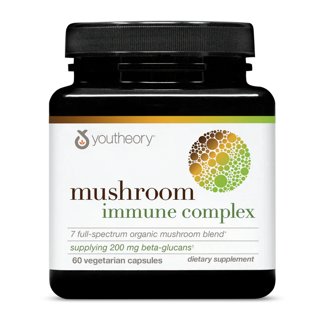 Mushroom Immune Complex 60 Veg Caps-Immune Support-AlchePharma
