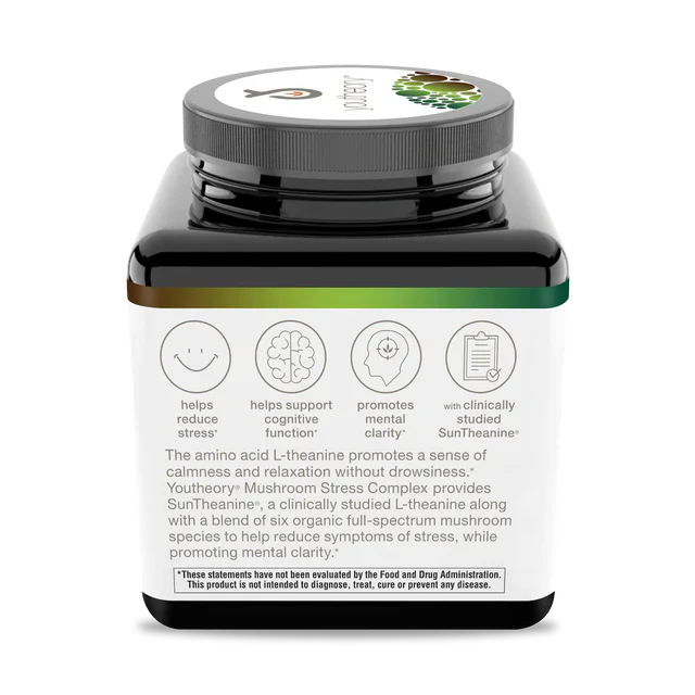 Mushroom Stress Complex 60 Veg Caps-Stress-AlchePharma