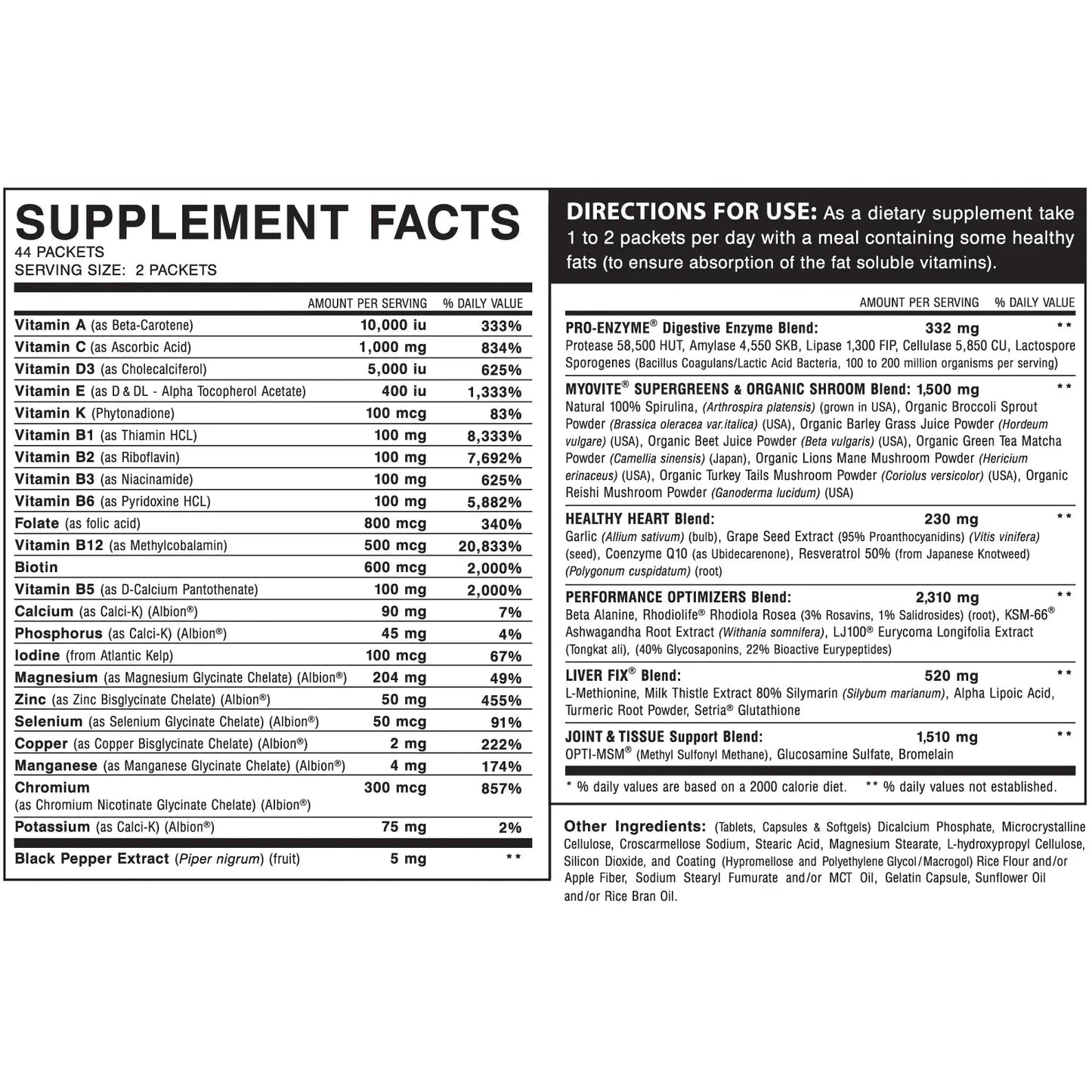 Myovite Packs - 44 packets per box-Multi-Vitamin-AlchePharma