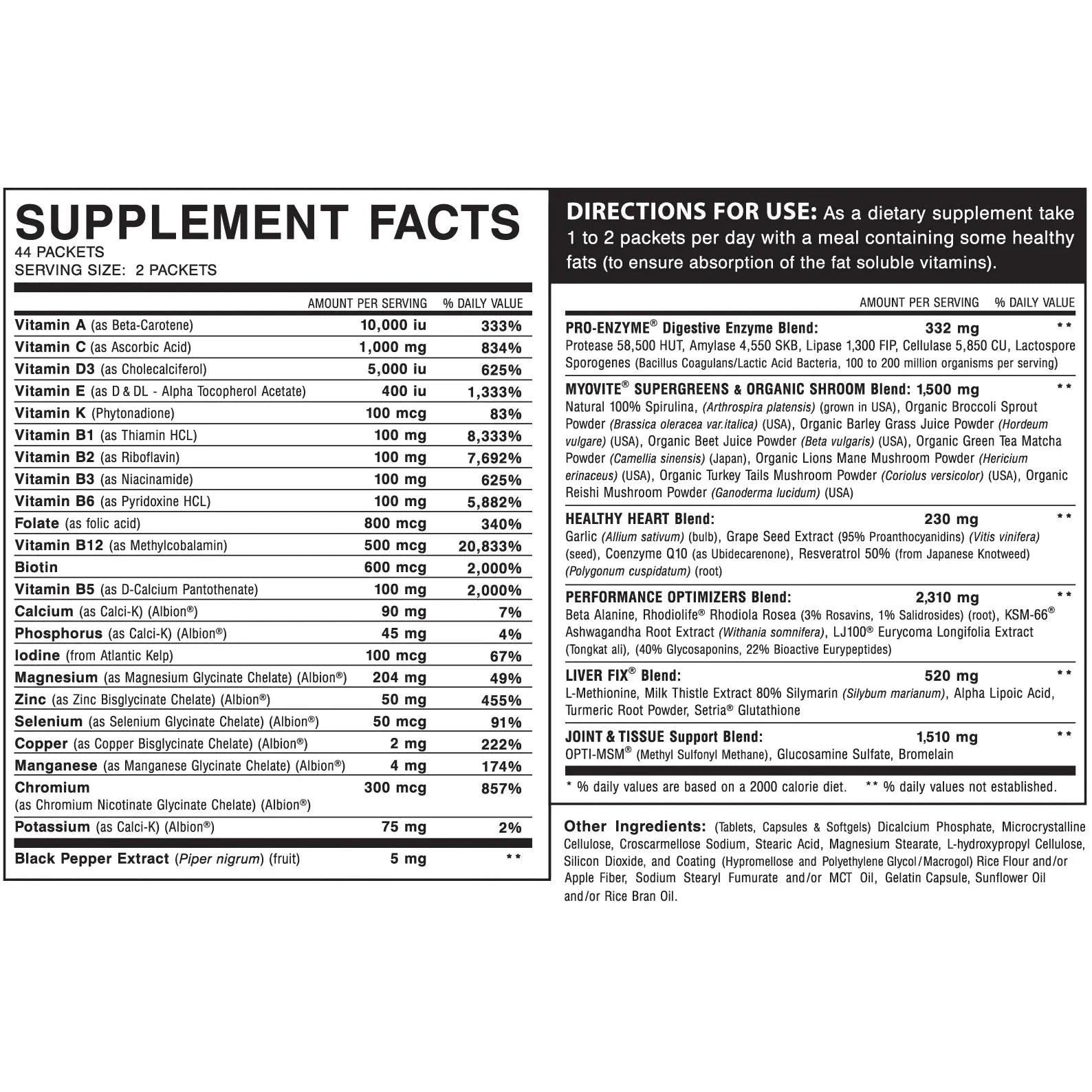 Myovite Packs - 44 packets per box-Multi-Vitamin-AlchePharma