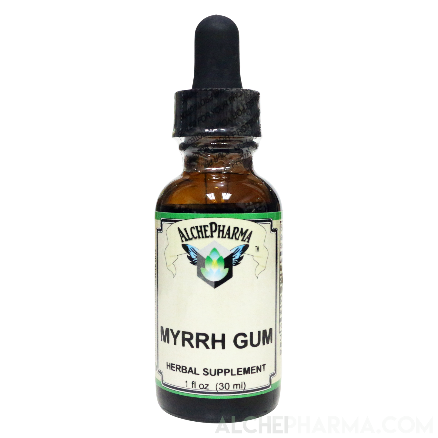 Myrrh Gum liquid ( Commiphora myrrha ) HSR 1:4 PARVE K-1604-Herb Tincture-AlchePharma