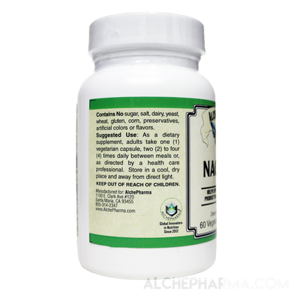 N-acetyl cysteine (NAC) 600mg Active w/ Co-Factors L-Selenomethione and Molybdenum-amino acid-AlchePharma