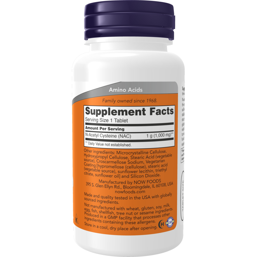 NAC 1000 mg Tablets-Amino Acids-AlchePharma