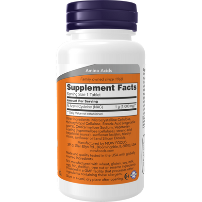 NAC 1000 mg Tablets-Amino Acids-AlchePharma