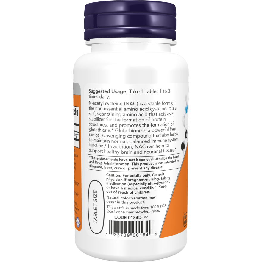NAC 1000 mg Tablets-Amino Acids-AlchePharma