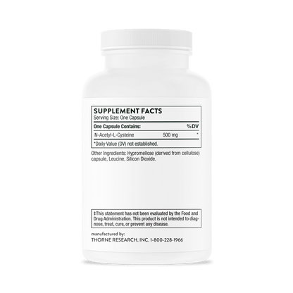 NAC - N-Acetylcysteine 90 Capsules-Antioxidants-AlchePharma