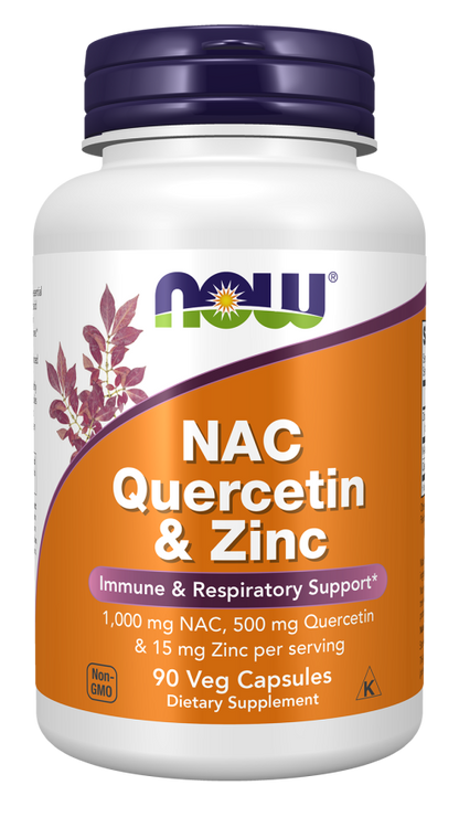 NAC Quercetin & Zinc Veg Capsules