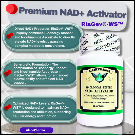 NAD+ Activator Clinical Tested Water Soluble-AlchePharma