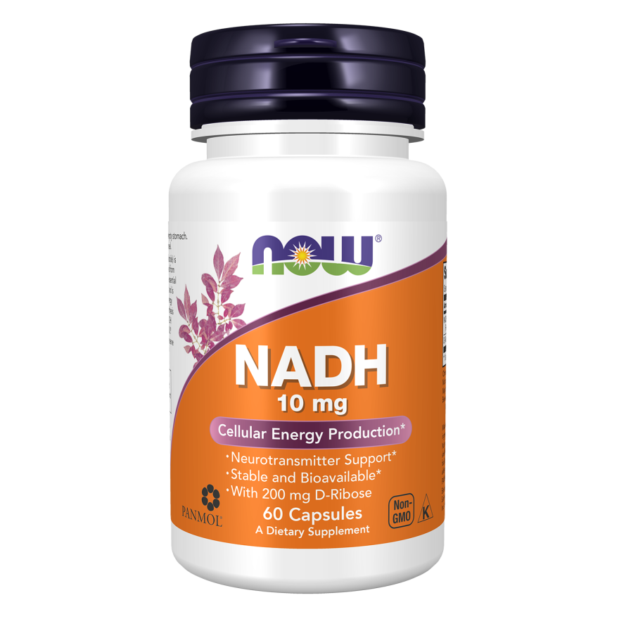 NADH 10 mg Capsules (60 ct)-cellular energy production-AlchePharma