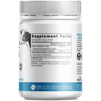Colostrum + Collagen Peptides