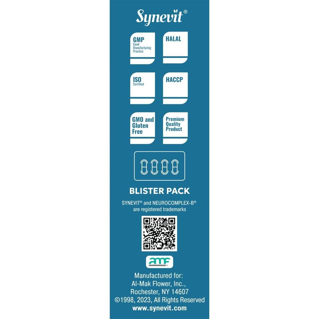 Neurocomplex-B - Vitamin B Complex - 60 Slow-Release Tablets-B-Complex-AlchePharma