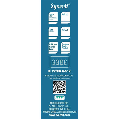 Neurocomplex-B - Vitamin B Complex - 60 Slow-Release Tablets-B-Complex-AlchePharma