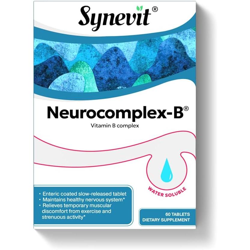 Neurocomplex-B - Vitamin B Complex - 60 Slow-Release Tablets-B-Complex-AlchePharma