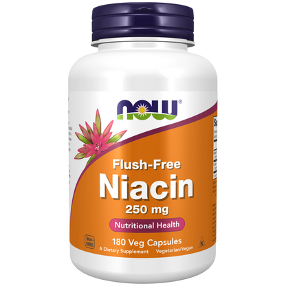Flush-Free Niacin 250 mg Veg Capsules-Vitamins-AlchePharma