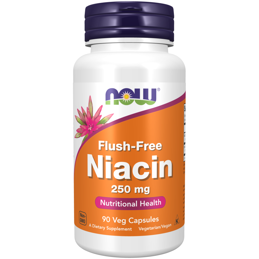 Flush-Free Niacin 250 mg Veg Capsules-Vitamins-AlchePharma