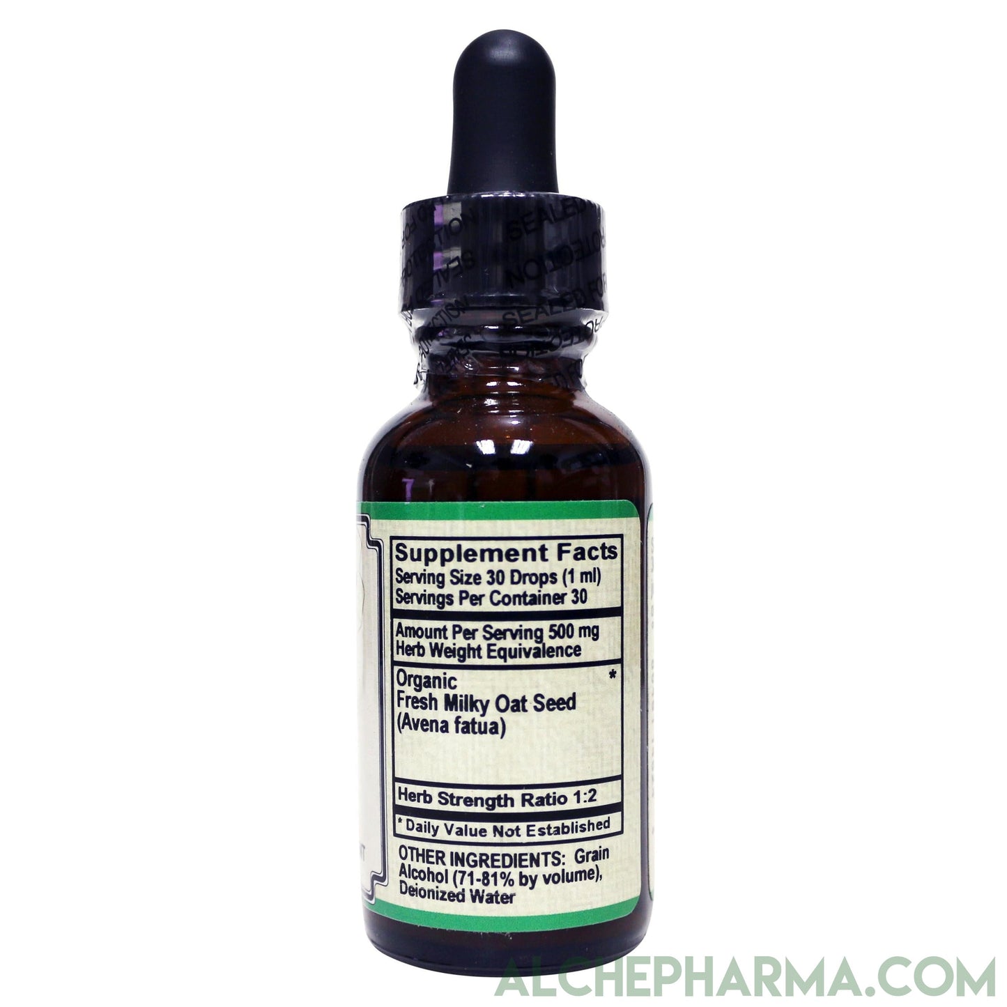 OATS- Organic Fresh Milky Oat Seed Tincture ( Avena Fatua )-Herb-AlchePharma