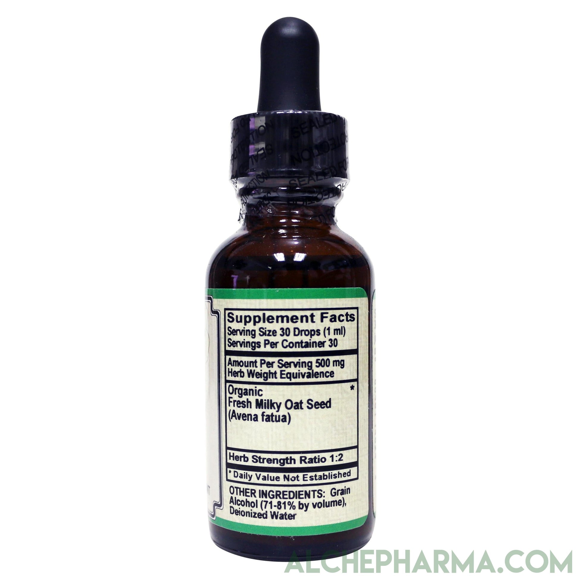 OATS- Organic Fresh Milky Oat Seed Tincture ( Avena Fatua )-Herb-AlchePharma