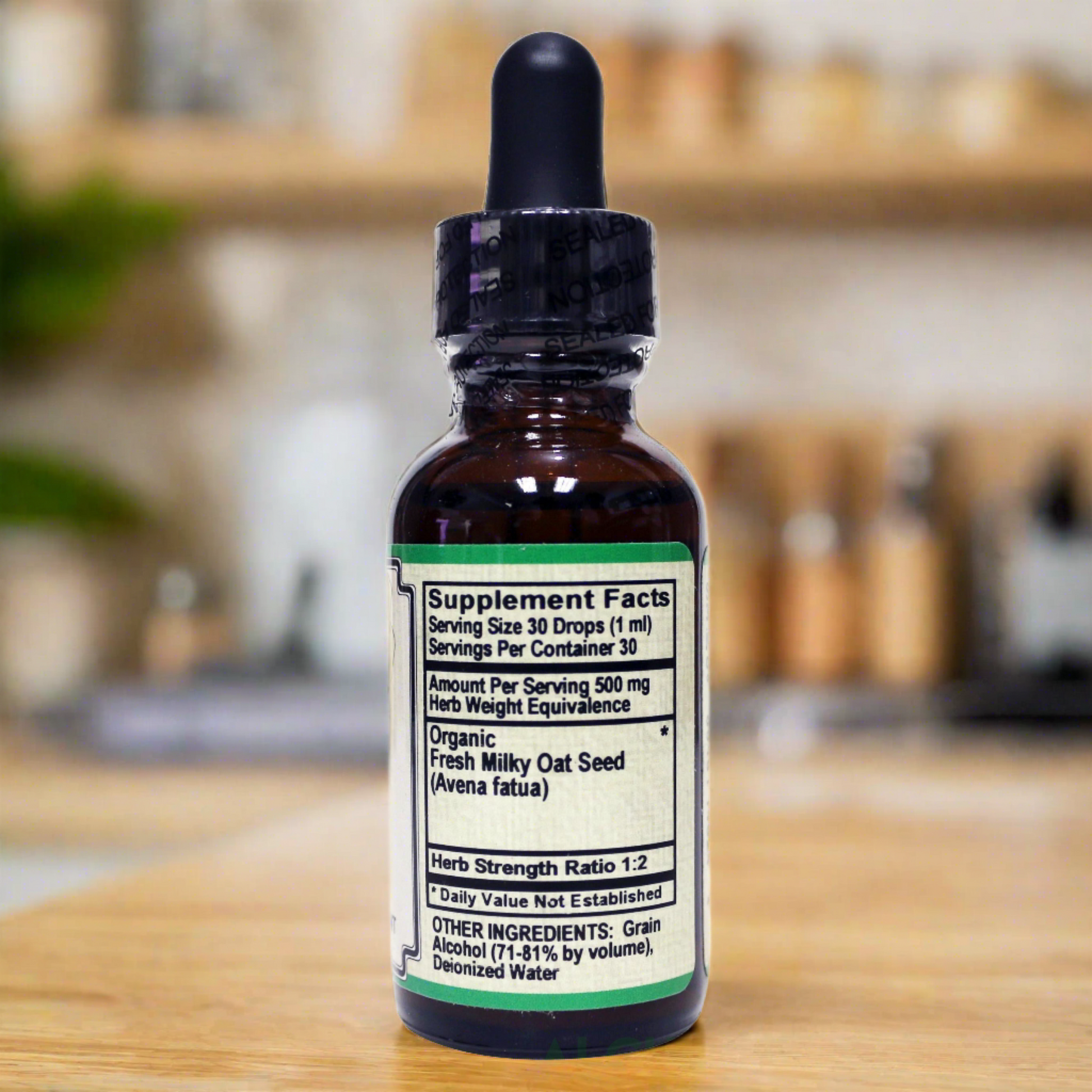 OATS- Organic Fresh Milky Oat Seed Tincture ( Avena Fatua )-Herb-AlchePharma