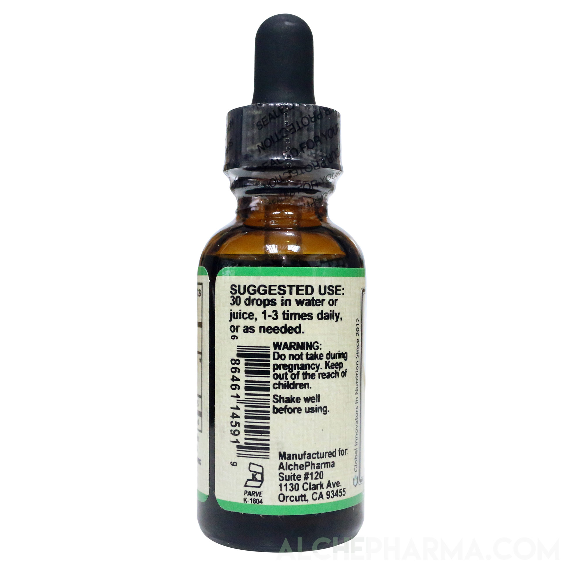 OSHA Root Tincture ( Ligusticum porteri ) HSR 1:1.5 Parve K-1604-Herbal Tincture-AlchePharma