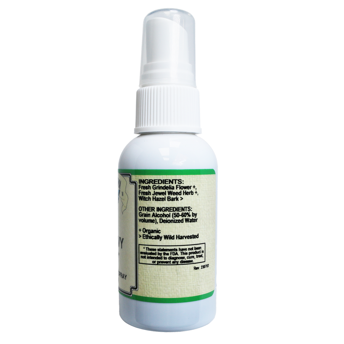 Oak & IVY Itch Relief ( Wild Harvested and Organic ) Topical Spray of Grindelia, Jewel Weed, Witch Hazel-Skin Care-AlchePharma