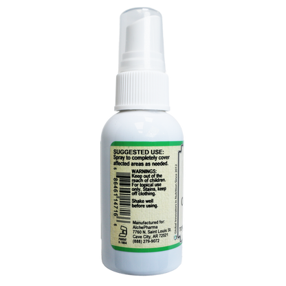 Oak & IVY Itch Relief ( Wild Harvested and Organic ) Topical Spray of Grindelia, Jewel Weed, Witch Hazel-Skin Care-AlchePharma