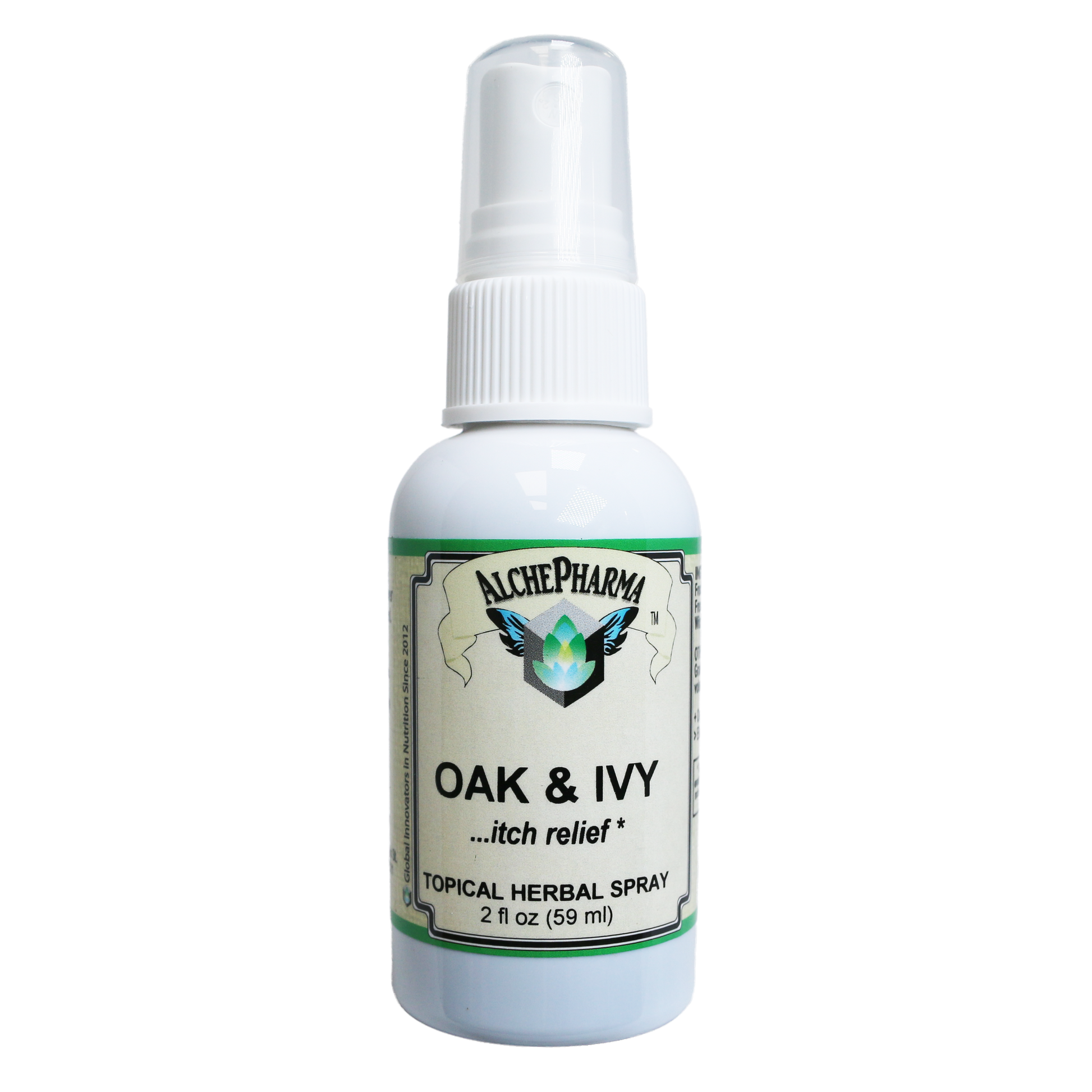 Oak & IVY Itch Relief ( Wild Harvested and Organic ) Topical Spray of Grindelia, Jewel Weed, Witch Hazel-Skin Care-AlchePharma