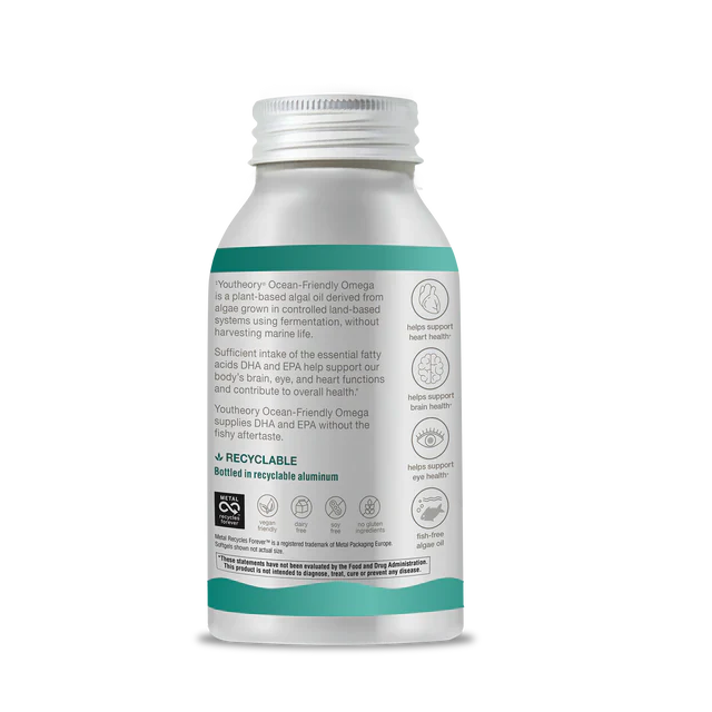 Ocean-Friendly (Vegan) Omega 60 Softgels-Nutritional Oils-AlchePharma
