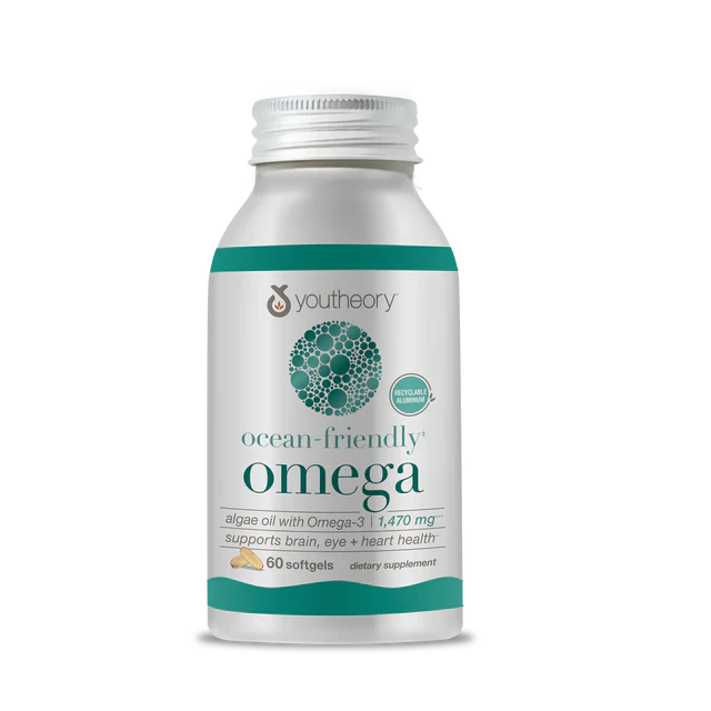 Ocean-Friendly (Vegan) Omega 60 Softgels-Nutritional Oils-AlchePharma