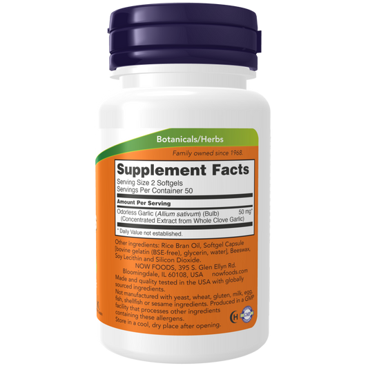 Odorless Garlic Softgels-Herbs-AlchePharma