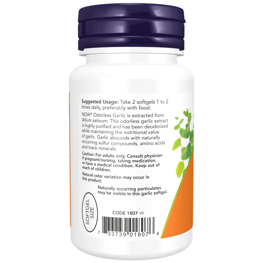 Odorless Garlic Softgels-Herbs-AlchePharma