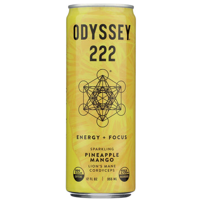 Odyssey 222 (Energy + Focus) with Lion's Mane & Cordyceps-Energy Drink-AlchePharma