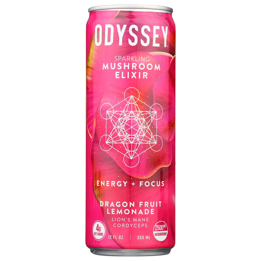 Odyssey Mushroom Elixir (Energy + Focus) with Lion's Mane and Cordyceps-Energy Drink-AlchePharma