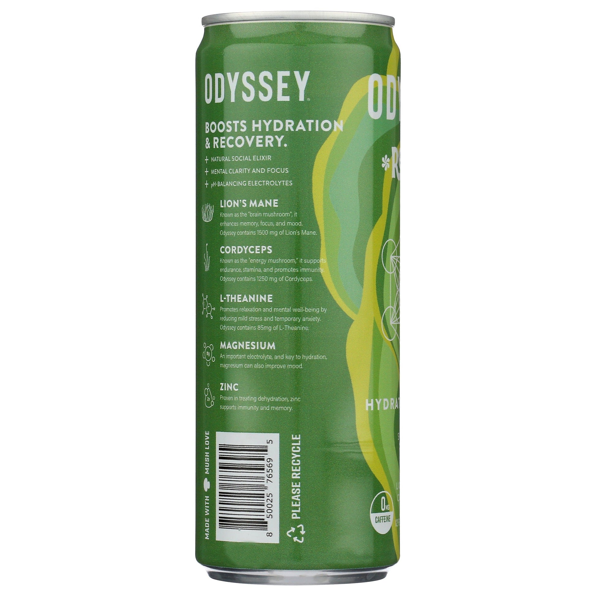 Odyssey Revive (Hydration + Mood) with Lion's Mane & Cordyceps-Beverages-AlchePharma