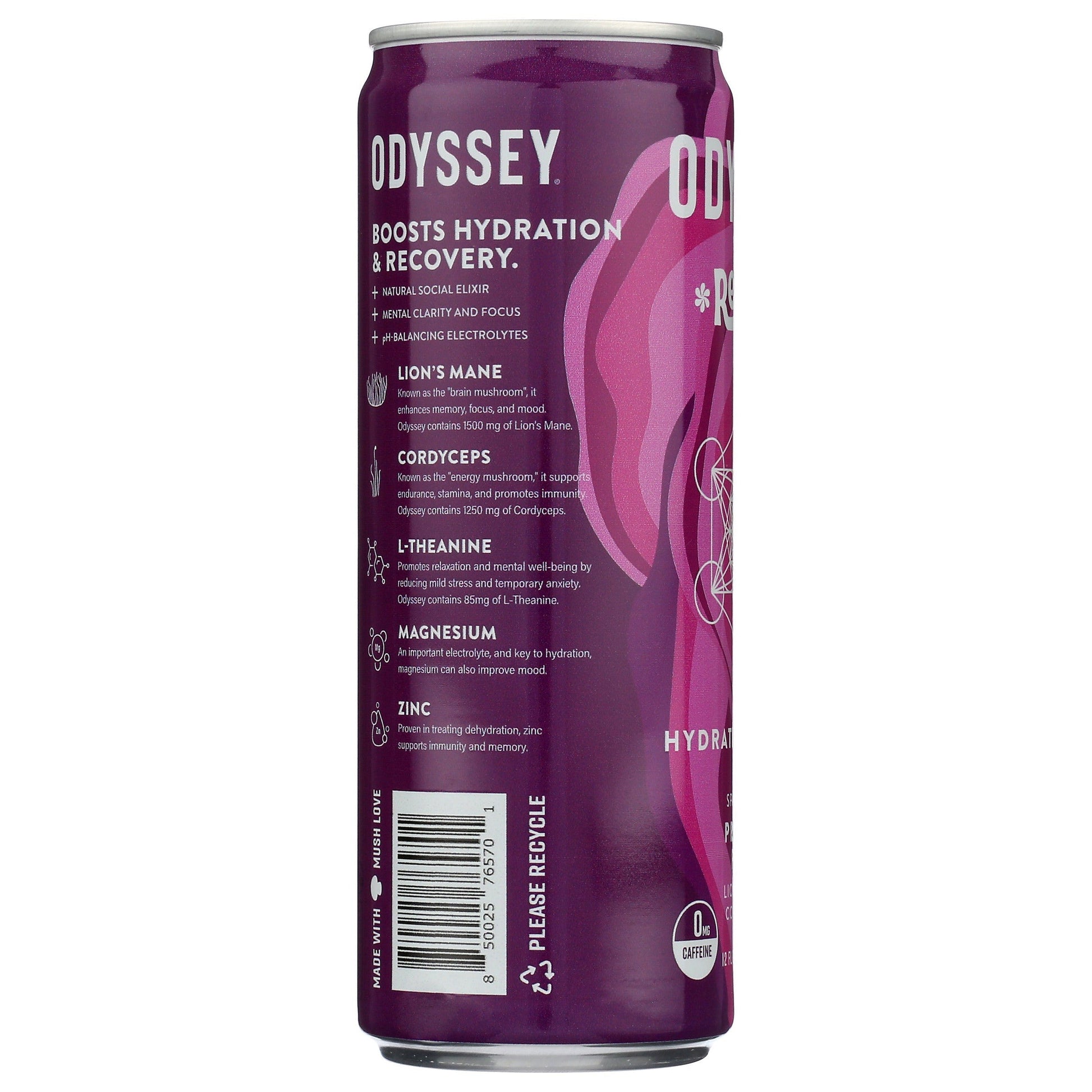 Odyssey Revive (Hydration + Mood) with Lion's Mane & Cordyceps-Beverages-AlchePharma