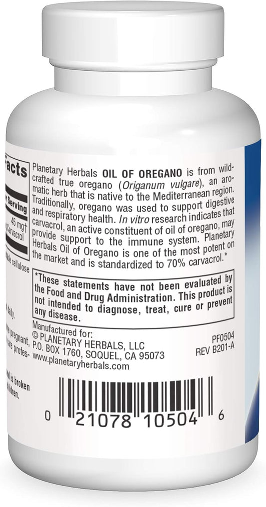 Oil Of Oregano Caps - 30 Caps