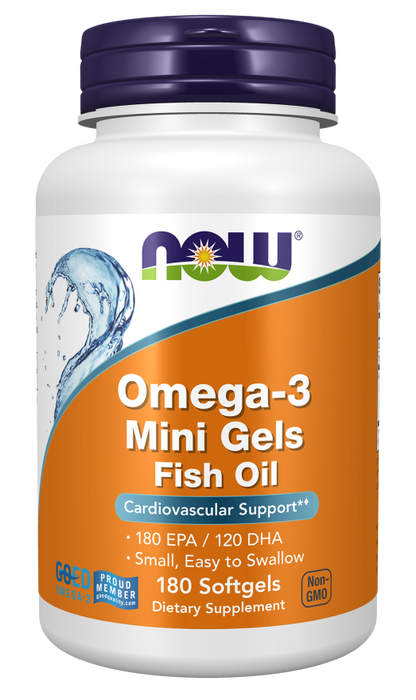 Omega-3 Mini Gels Fish Oil Softgels