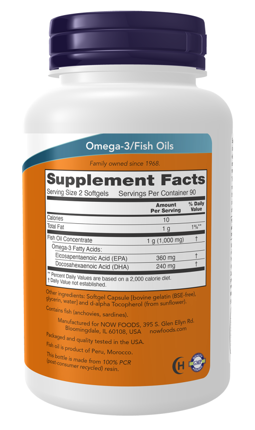 Omega-3 Mini Gels Fish Oil Softgels