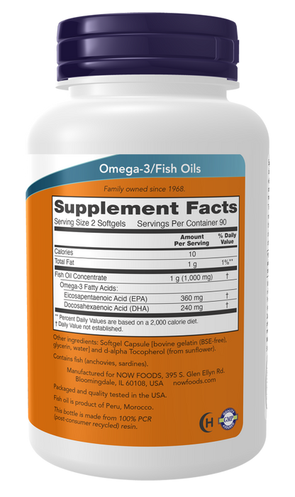 Omega-3 Mini Gels Fish Oil Softgels