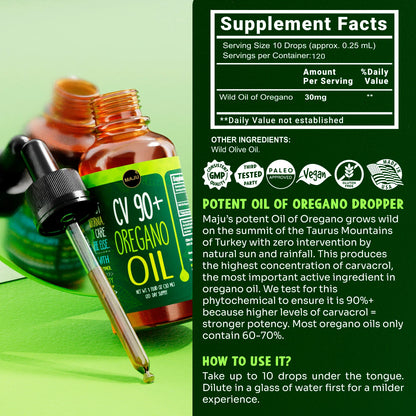 MAJU Oil of Oregano 1oz