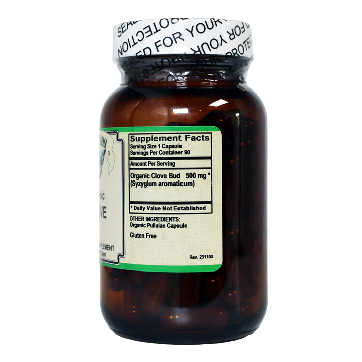 Clove - Organic - 90 Capsules